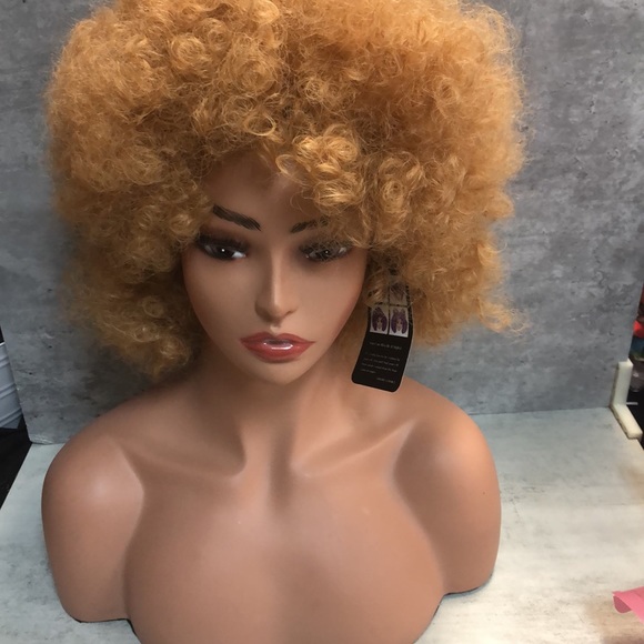 Other - Brand new stylish blonde Afro wig